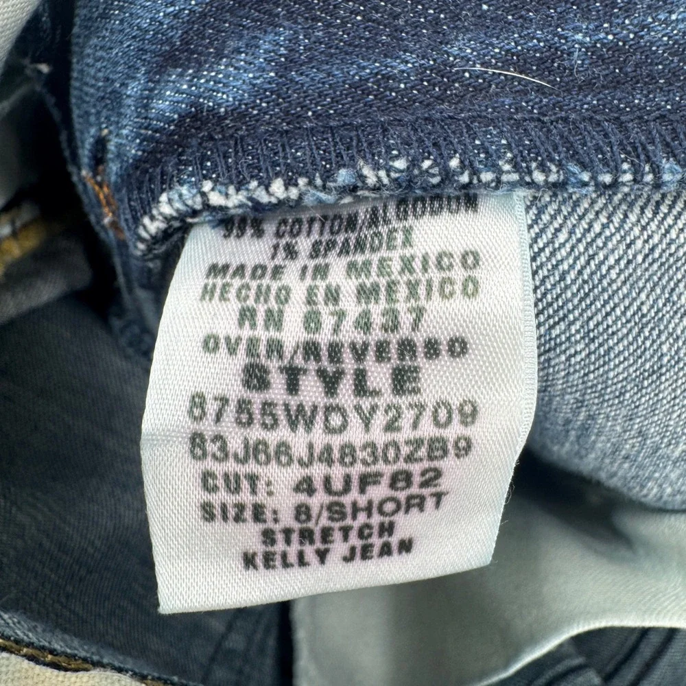 Polo‎ Ralph Lauren Kelly Jeans Stretch Denim Bootcut Dark Wash Women's Size 8 - Picture 16 of 16